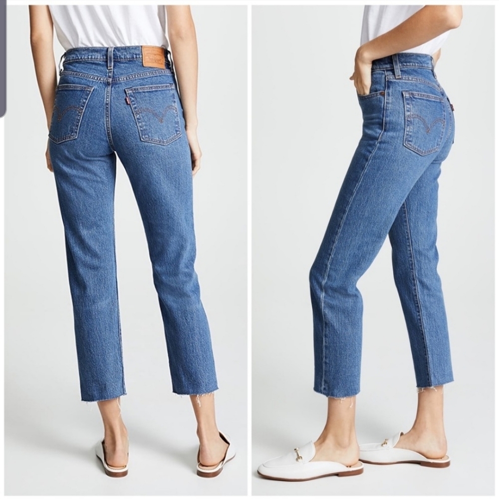 Levi's wedgie straight jeans